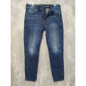 American Eagle Jeans Mens 32x34 Blue Denim Athletic Fit Airflex Mid Rise